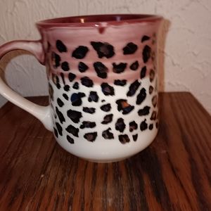 Animal print mug